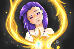 Ki Flame by Alpharie